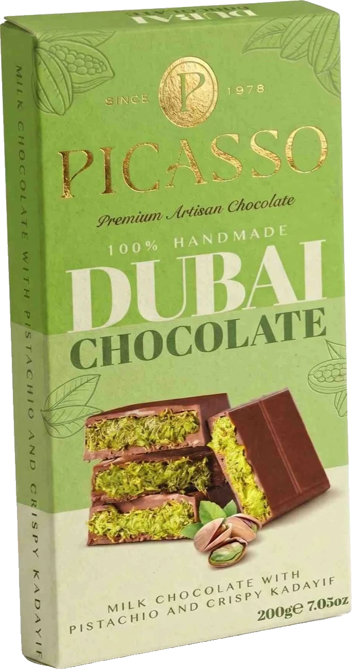 Picasso Antep Fıstıklı — Dubai çikolata · 200 g