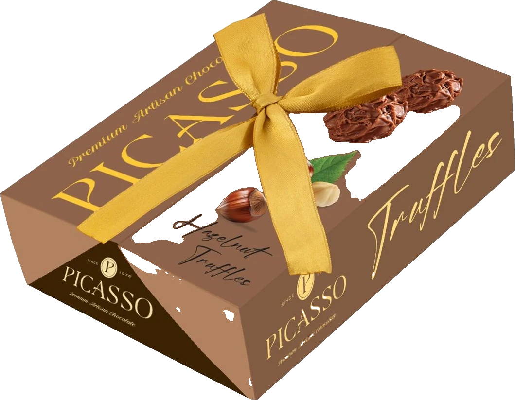 Picasso Fındıklı Kakao Tozlu Truf — Truf çikolata · 195 g