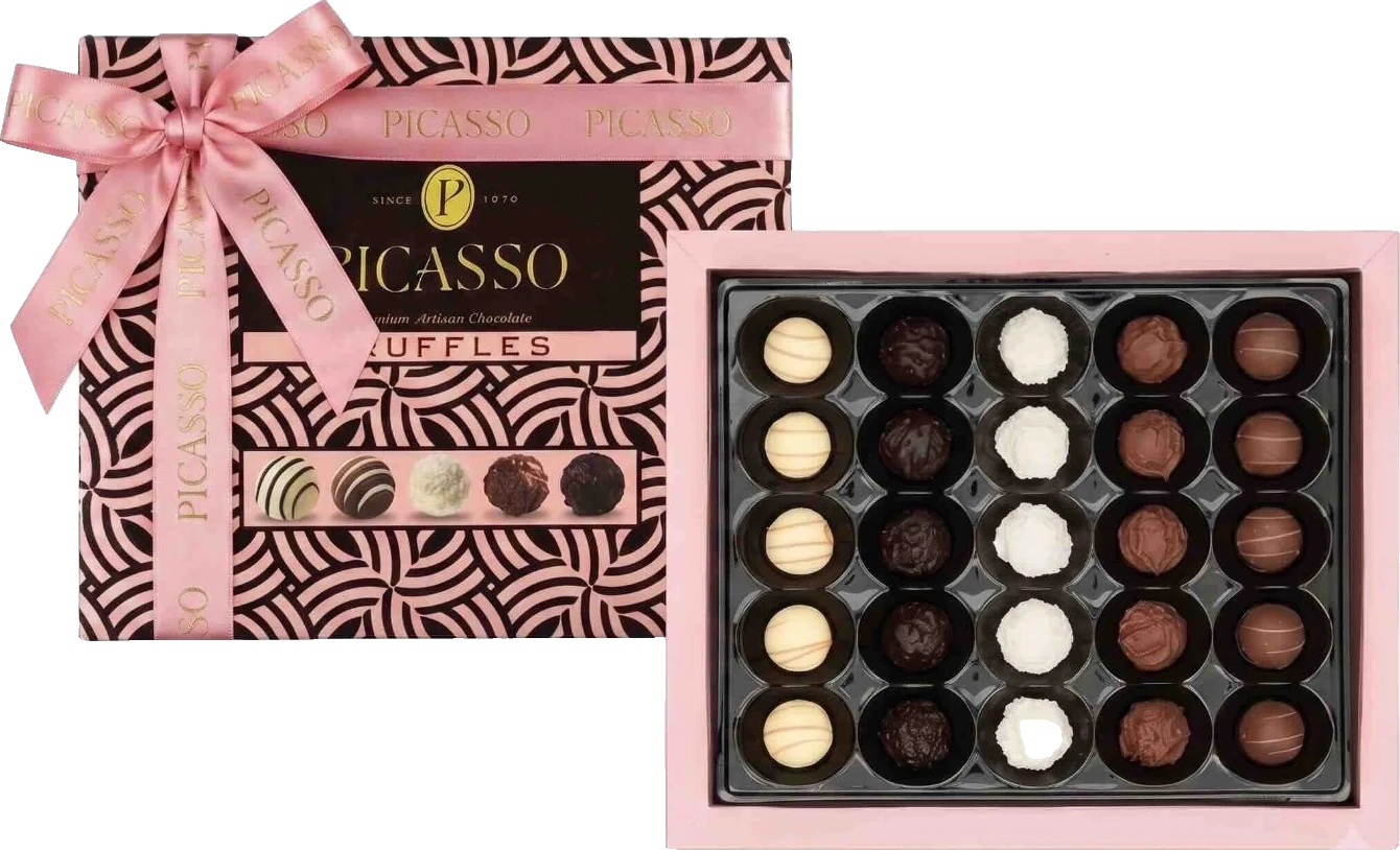 Picasso Truffle Pembe — Truf çikolata · 320 g