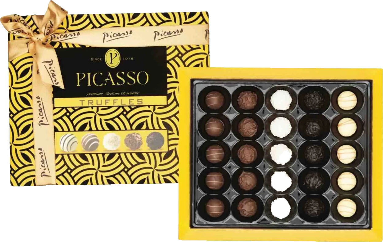 Picasso Truffle Sarı — Truf çikolata · 320 g